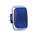 Pulsador luminoso Azul