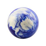 3" Ball Reemplazo - Blue / White Marble