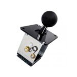 4 velocidad Shifter para con Negro Top Plate y Bolas Knob