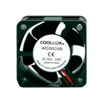 Ventilador, 1.57 "x 1.57" x 0.79 ", 24 VCC, con conector